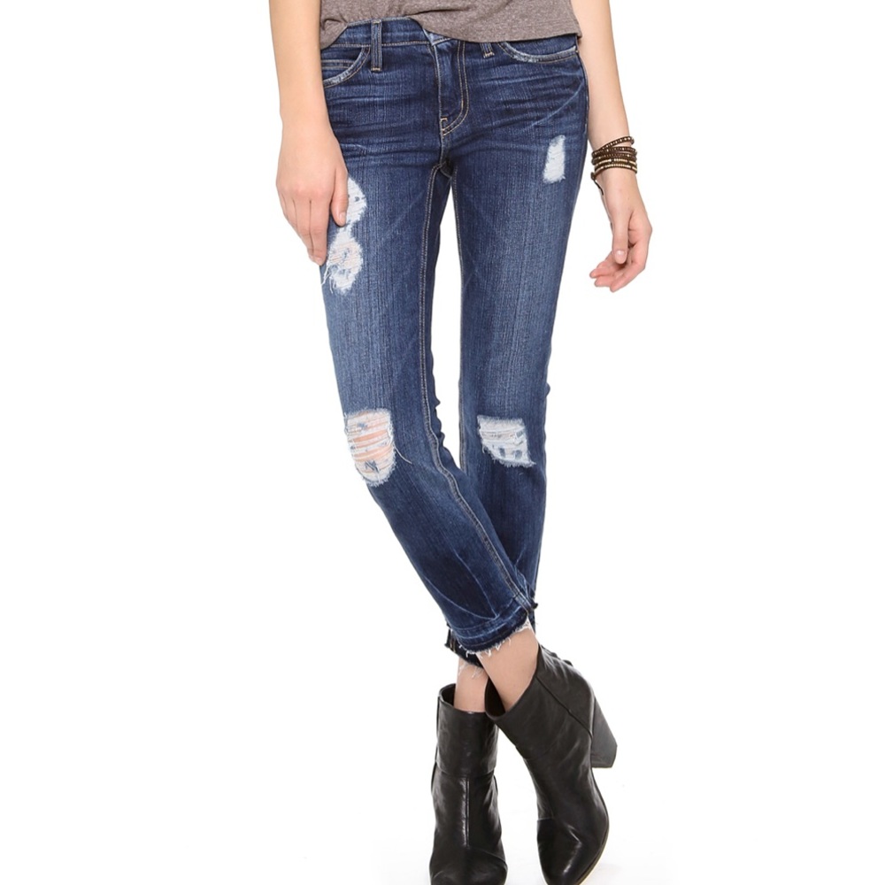 Current Elliott Cropped Straight Beacon Destroy 26